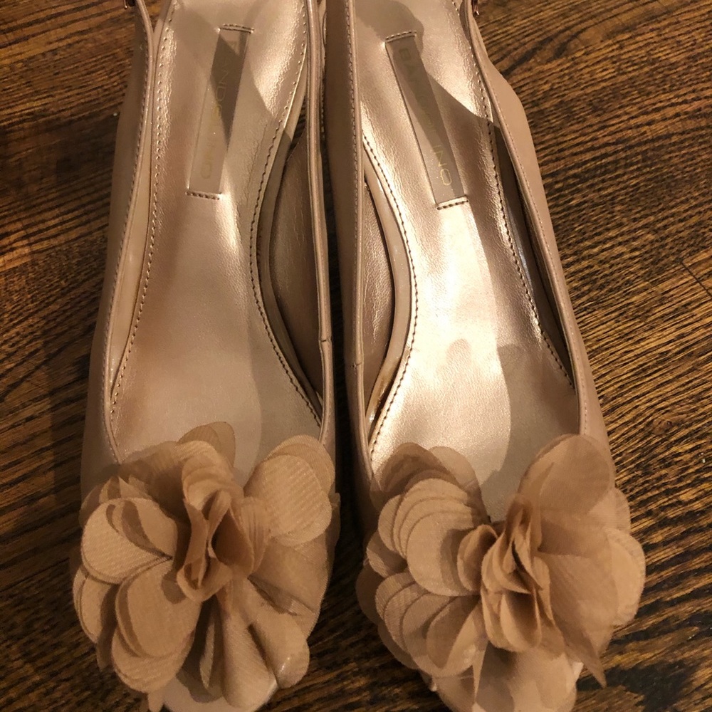 Peep toe sandals by Bandolino